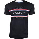 Gant Pánské černé triko Gant