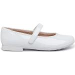 Dievčenské Spoločenské topánky Geox bielej farby v elegantnom štýle z koženky vo veľkosti 29 na jar 