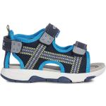 Chlapčenské Kožené sandále Geox modrej farby z polyuretánu vo veľkosti 20 Vegan v zľave na leto 