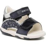Dievčenské Kožené sandále Geox Nicely z koženky vo veľkosti 18 v zľave na leto 
