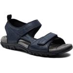Pánske Sandále Geox Strada tmavo modrej farby vo veľkosti 40 na leto 