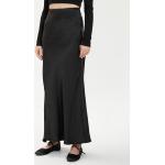 Dámske Dlhé sukne čiernej farby zo syntetiky vo veľkosti XL s dĺžkou: Maxi 