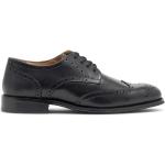 Pánske Spoločenské topánky Gino Rossi čiernej farby v elegantnom štýle vo veľkosti 45 v zľave na jar 