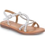 Detské Kožené sandále Gioseppo bielej farby vo veľkosti 35 na leto 