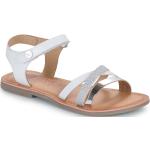 Dievčenské Kožené sandále Gioseppo bielej farby vo veľkosti 35 na leto 