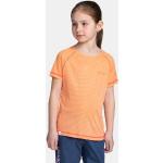 Dievčenské Detské tričká kilpi oranžovej farby v športovom štýle z polyesteru do 9 rokov v zľave 