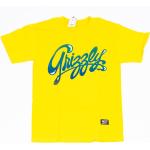 GRIZZLY tričko - Wet Script Yellow (YELL)