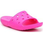 Detské Šľapky Crocs Classic ružovej farby zo syntetiky vo veľkosti 37 na leto 