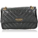Dámske Elegantné kabelky Guess čiernej farby v elegantnom štýle 