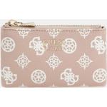 Dámske Luxusné peňaženky Guess ružovej farby z polyuretánu 
