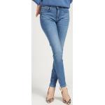 Dámske Skinny jeans Guess modrej farby z lyocellu udržateľná móda 