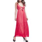 Dámske Dlhé šaty Guess ružovej farby s dĺžkou: Maxi 