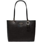 Dámske Luxusné kabelky Guess Noelle čiernej farby v zľave 