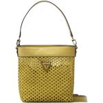Dámske Luxusné kabelky Guess Vikky žltej farby v zľave 