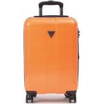 Dámske Malé cestovné kufre Guess oranžovej farby v zľave 