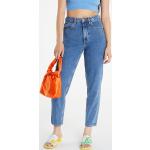 Dámska Jesenná móda Guess Jeans modrej farby so šírkou 25 s dĺžkou 27 zapínanie na gombíky 