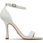 Dámske Kožené sandále Guess bielej farby vo veľkosti 35 v zľave na leto 