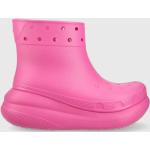 Dámske Gumáky Crocs Classic ružovej farby zo syntetiky vo veľkosti 43 