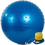 Fitness lopty modrej farby z plastu 