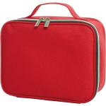 Pánske Kozmetické kufríky Halfar červenej farby z polyesteru 