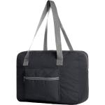 Cestovné tašky Halfar čiernej farby v športovom štýle z polyesteru na zips objem 40 l 