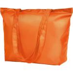 Pánske Nákupné tašky Halfar oranžovej farby z polyesteru na zips 