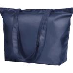 Pánske Nákupné tašky Halfar tmavo modrej farby z polyesteru na zips 