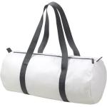 Dámske Športové tašky Halfar bielej farby z polyesteru na zips 