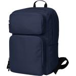Školské batohy Halfar tmavo modrej farby v modernom štýle na zips polstrovaný chrbát 