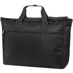 Cestovné tašky Halfar čiernej farby v modernom štýle z polyesteru na zips udržateľná móda 