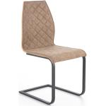 Jedálenské stoličky halmar oceľovo šedej farby v modernom štýle z dubového dreva 