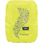 Školské batohy Hama žltej farby z nylonu 