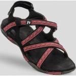 Dámske Športové sandále hannah tmavo červenej farby vo veľkosti 37,5 v zľave na leto 