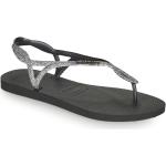 Dámske Sandále Havaianas čiernej farby vo veľkosti 35 na leto 