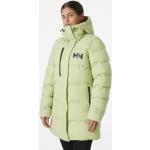 Dámske Zimné kabáty Helly Hansen zelenej farby v zľave 
