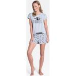 Henderson Ladies Dámske krátke bavlnené pyžamo Henderson Ladies Timber 38902-09X, Veľkosť XL, Farba šedá