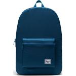 Školské batohy Herschel Supply Co. modrej farby s pruhovaným vzorom z tkaniny objem 22 l 