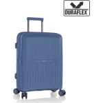 Pánske Malé cestovné kufre heys modrej farby rotačné kolesá objem 50 l 