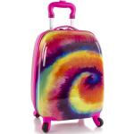 Detské Malé cestovné kufre heys viacfarebné s batikovaným vzorom z plastu na zips teleskopická rukoväť objem 26 l 