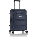 Pánske Malé cestovné kufre heys modrej farby z plastu objem 39 l 