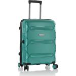 Pánske Malé cestovné kufre heys zelenej farby z plastu objem 39 l 