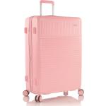 Dámske Veľké cestovné kufre heys ružovej farby z polykarbonátu 