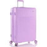 Dámske Veľké cestovné kufre heys fialovej farby z polykarbonátu s motívom Lavender 