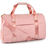 Dámske Športové tašky heys ružovej farby s kvetinovým vzorom na zips 
