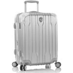 Pánske Malé cestovné kufre heys striebornej farby v elegantnom štýle z plastu rotačné kolesá objem 57 l 