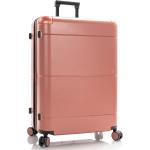 Dámske Veľké cestovné kufre heys oranžovej farby z plastu rotačné kolesá 