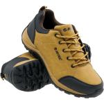 Pánske Nízke turistické topánky HI-TEC hnedej farby zo syntetiky vo veľkosti 42 