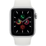 Inteligentné hodinky Apple Watch bielej farby v športovom štýle Sledovanie polohy 