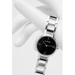 Dámske Náramkové hodinky Calvin Klein striebornej farby s oceľ remienkom  materiál púzdra Oceľ s minerálnym sklíčkom 