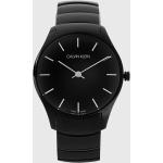 Dámske Náramkové hodinky Calvin Klein čiernej farby s oceľ remienkom  materiál púzdra Oceľ 